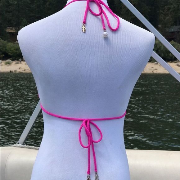 Juicy Couture Triangle Bikini Top - Picture 3 of 6